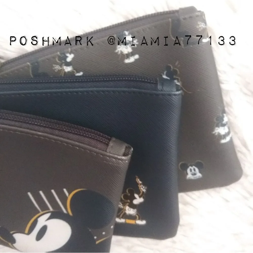 Loungefly Disney Mickey Mouse Spooked Mini Backpack and Coin Pouches